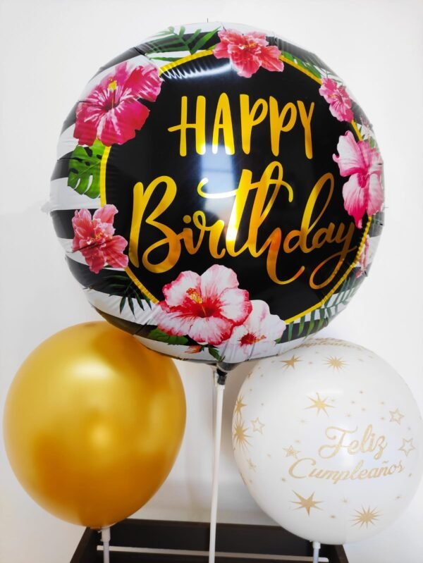 globo sorpresa par cumpleaños